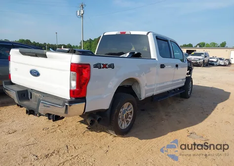 2019 Ford F-250 Xlt из США, поврежденный, VIN 1FT7W2BT4KEE35979